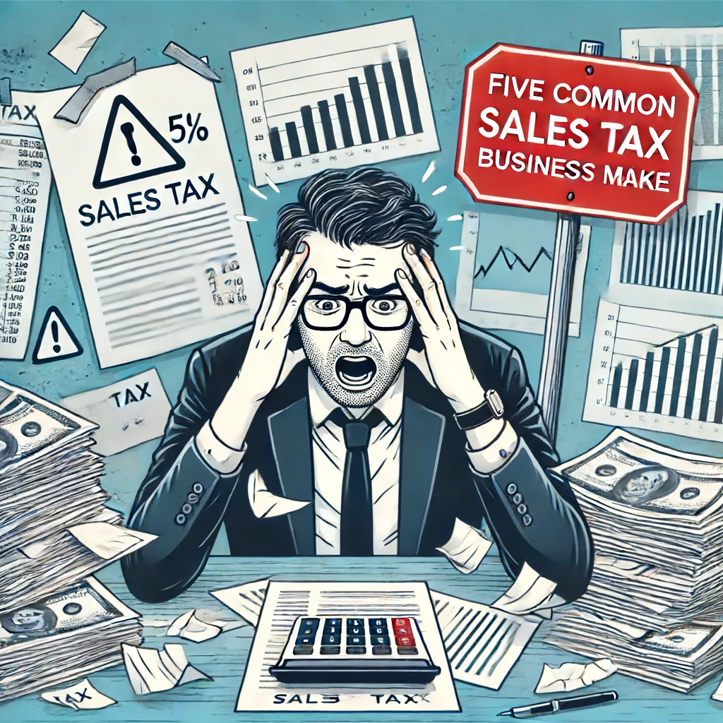 Top 5 Sales Tax Mistakes to Avoid