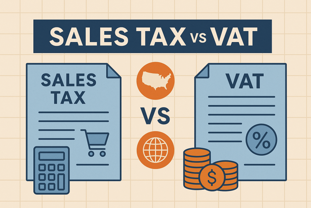 Sales Tax and VAT: Key Differences Explained