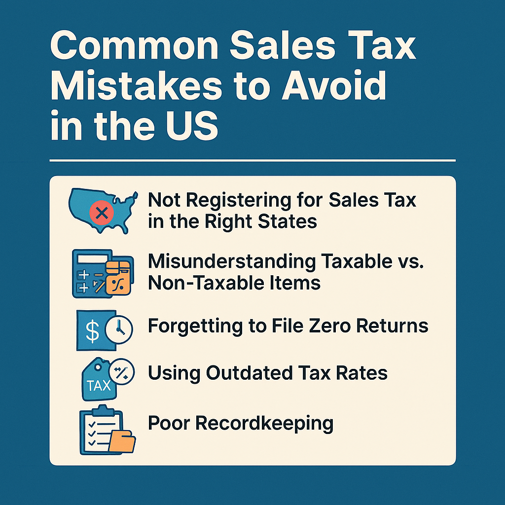 Common Sales Tax Mistakes to Avoid in the US