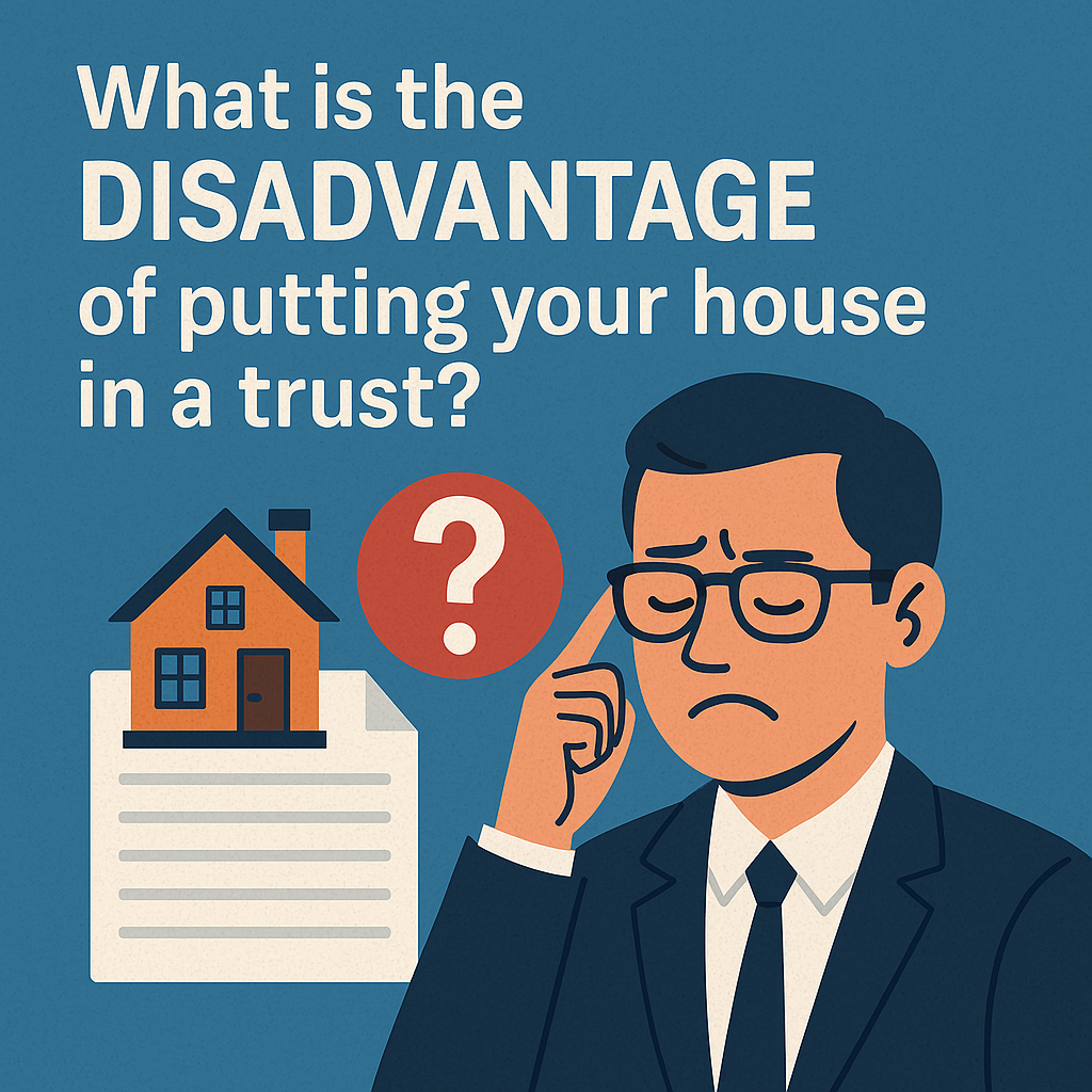 Disadvantages of Putting Your House in a Trust
